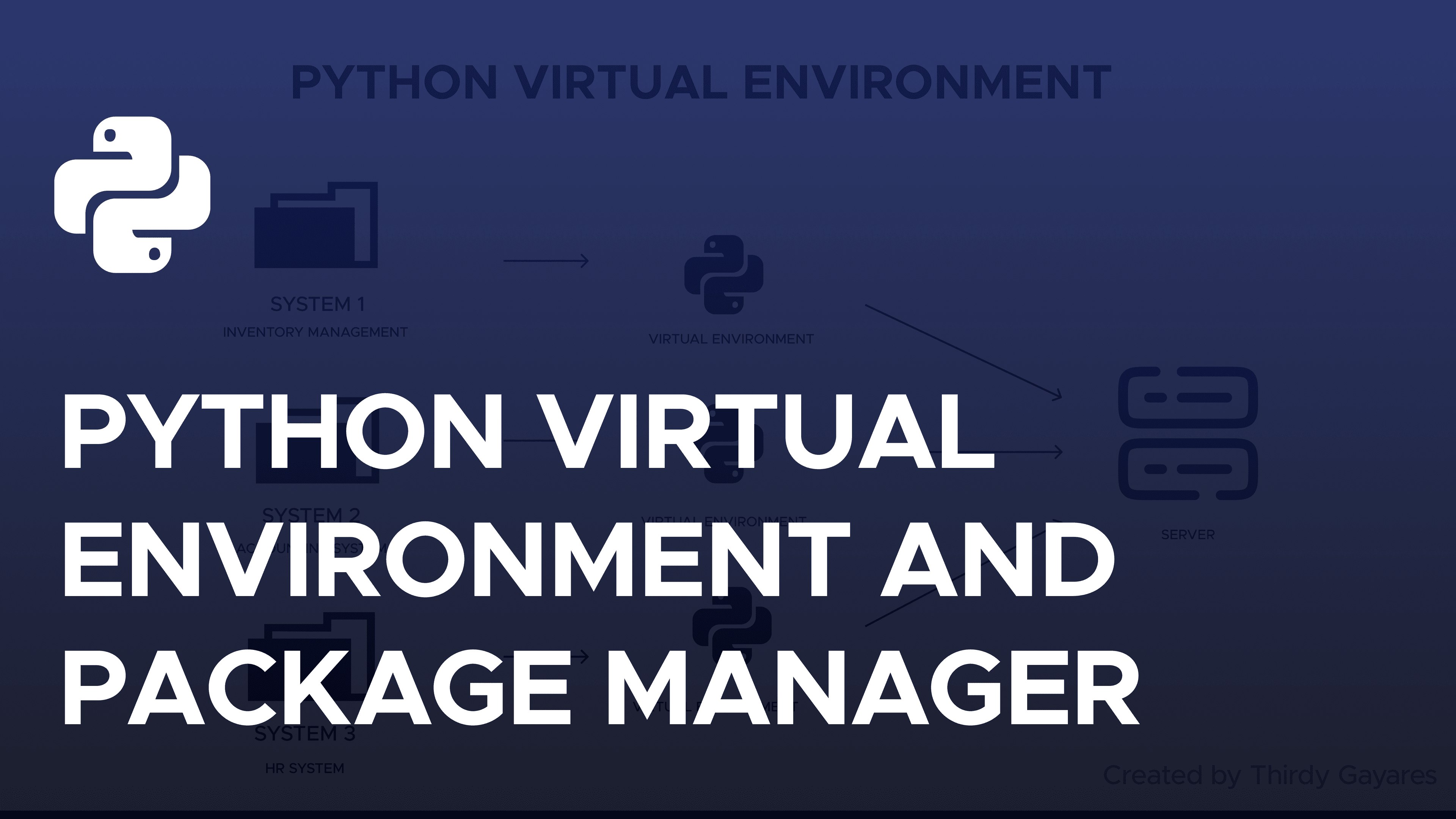 Virtual Environment and Python package manager